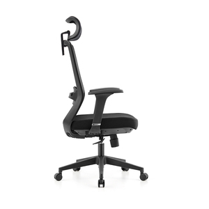 Sedia da Ufficio con Meccanismo di Regolazione, Supporto Ortopedico, Reclinabile, in Rete, Sedia Direzionale per Computer con Materiale in Tessuto - Product Image 4