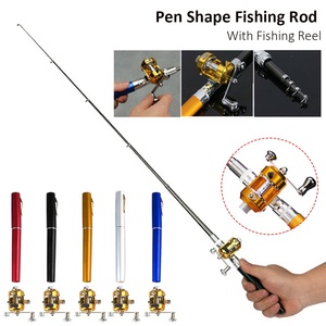 High Quality <strong>Pen</strong> Shape Portable <strong>Pocket</strong> Telescopic <strong>Mini</strong> <strong>Fishing</strong> <strong>Rod</strong> Pole Folded <strong>Fishing</strong> <strong>Rod</strong> With Reel - Product Image 2