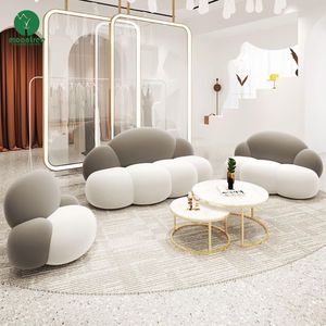 Moontree Nordic <span class=keywords><strong>Web</strong></span> Light Luxury Celebrity Sofá Tienda <span class=keywords><strong>de</strong></span> manicura Salón <span class=keywords><strong>de</strong></span> belleza Recepción Sofá Simple Tienda <span class=keywords><strong>de</strong></span> ropa moderna Sofá - Product Image 6