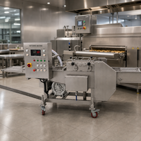 Machine automatique de panure pour bâtonnets de mozzarella et de fromage, ligne de panure pour l'industrie agroalimentaire