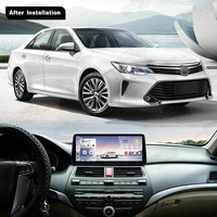HOLROADX 12.3" Android Auto Car Stereo untuk Honda Accord Gen8 Crosstour Wireless CarPlay GPS Navigasi Layar Sentuh Radio Mobil