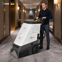 Machine de nettoyage de tapis électrique en plastique GR-EZ-15, aspirateur extracteur 220V, neuve
