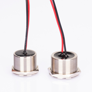 IP68 Tạm Thời Vòng 1NO Bảng Điện Chống Nước Thép Không Gỉ Áp Điện Nút Ấn 22Mm - Product Image 2