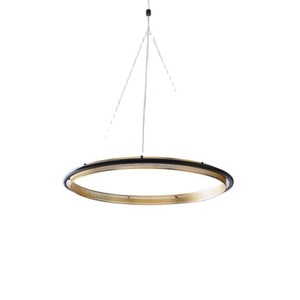 Postmodern Minimalist LED Aluminum Mesh Chandelier Grand Artistic Circle Pendant <b>Light</b> for Living Room <b>Dining</b> Room Bedroom - Product Image 3
