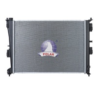 Radiateur de voiture CU13249 66780 pour KIA Optima, réservoir de radiateur en aluminium 253104R000 253104R001, vente en gros d'usine de radiateurs en Chine