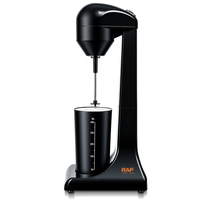 Batidora de Bebidas RAF R.31001 de 100W y 450mL, Eléctrica, para Leche, Té, Café y Batidos, Fácil de Limpiar, Doble Color, Alta Velocidad, para Cocina y Hogar