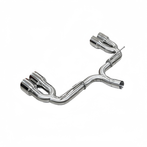 Système d'échappement Catback en gros d'usine pour <span class=keywords><strong>Audi</strong></span> <span class=keywords><strong>S3</strong></span> 2.0T 8Y 2020-2024, tuyau d'échappement en acier inoxydable, quatre embouts, pièces automobiles de course - Product Image 3
