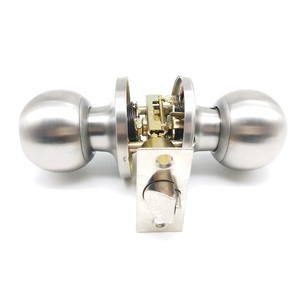 <span class=keywords><strong>Pomo</strong></span> de <span class=keywords><strong>Puerta</strong></span> con Cerradura de <span class=keywords><strong>Bronce</strong></span> Envejecido 2026, con 3 Llaves - Product Image 1