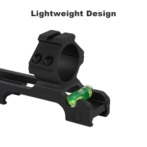 Support de lunette NOTT pour tube de 30 mm, hauteur centrale de 1,4 pouces pour la chasse et l'optique extérieure, avec pince à deux vis et niveau à bulle - Product Image 5