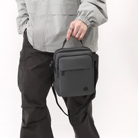 Tas Selempang Pria Oxford Anti Air, Kasual Bisnis Modis, Logo Kustom, Cocok untuk Luar Ruangan, Bisa Dipakai Sebagai Tas Jinjing, Penutup Ritsleting