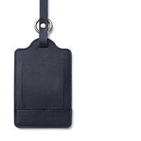 Étiquette de bagage Valise en cuir PU Étiquette de bagage vérifiée