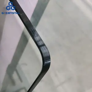 Çin fabrika toptan 8mm 10mm 12mm PPG düşük demir temperli korkuluk cam