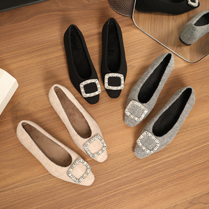 Chaussures à talons compensés invisibles pour femmes, en cuir PU, plateforme discrète, pour la marche, les fêtes et le bureau - Product Image 2