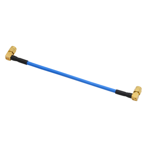 Connecteur SMA mâle à SMA mâle RG402 Assemblage de câble coaxial RG-402 bleu semi-flexible Câble coaxial RF semi-rigide coaxial RF - Product Image 2