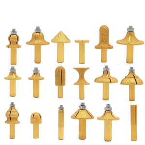 Phay Cutter kim cương khắc <span class=keywords><strong>Router</strong></span> <span class=keywords><strong>bit</strong></span> đá khắc đá cẩm thạch <span class=keywords><strong>Granite</strong></span> công cụ cắt lưỡi dao khắc dao cho máy <span class=keywords><strong>CNC</strong></span> - Product Image 2