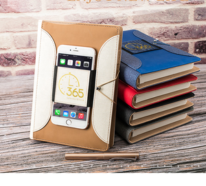 Cubierta de papel de cuero de tela, Materiales de encuadernación en espiral, diseño de tapa dura, planificadores, diario, cuaderno para regalo - Product Image 5