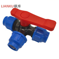 Adaptateurs de raccords à compression en PP de conception moderne Connecteurs filetés pour tuyaux en PE et HDPE Matériau plastique