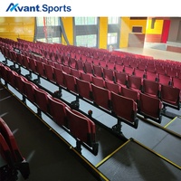 Système de Places Rétractables pour Gymnase Avant Sports, Tribune Télescopique, Fauteuil Pliant d'Auditorium, Gradins Modulaires Intérieurs et Mobiles