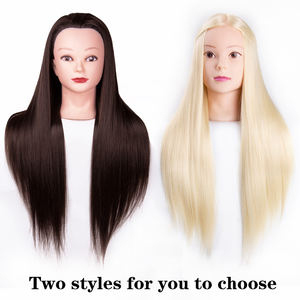 Tête de Mannequin AliLeader pour Coiffure et <span class=keywords><strong>Maquillage</strong></span>, Tête d'Entraînement et de Pratique - Product Image 5
