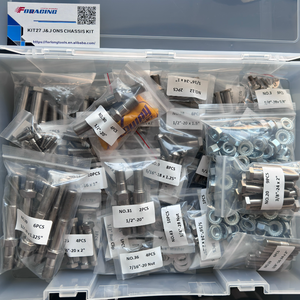 ברינט בורג בורג טיטניום מכונית j & j ונס שלדה אגוז אחד ערכת זרוע הלם אגוז אחד ערכת, נשר/ערכת בורג - Product Image 2