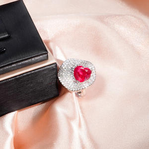 Joyería fina plata 925 anillos de compromiso para mujer argollas de plata 925 joyas de mujer joyeria oso - Product Image 1