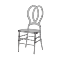 Chaises de restaurant d'extérieur de haute qualité, chaises en plastique pour hôtel, fête, banquet, événement, mariage