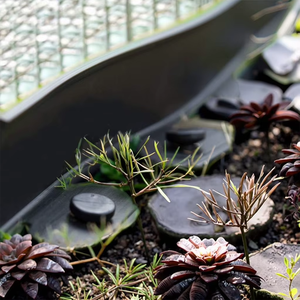 Sunsbuild Black Plastic <b>Garden</b> Edging with Stakes Landscape Border for Outdoor Walkways,Landscaping and Gates - Product Image 4