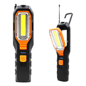 Lampe de travail magnétique LED COB, rechargeable par USB, lampe torche portable pour l'extérieur - Product Image 1