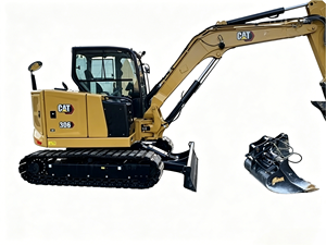 Miniexcavadora Hidráulica de Segunda Mano 306D de 5 Toneladas, Original de Japón, con Motor, Caja de Cambios y Bomba, a Bajo Precio - Product Image 1