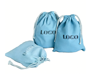 Bolsa de Embalaje para Pizza de Lona de Algodón Orgánica Blanca Natural Personalizada, Reciclable, con Cordón, para Uso Alimentario - Product Image 2