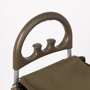 Carrito De Comprasマルチスタイルカスタマイズ2輪折りたたみトロリーショッピングカート - Product Image 4