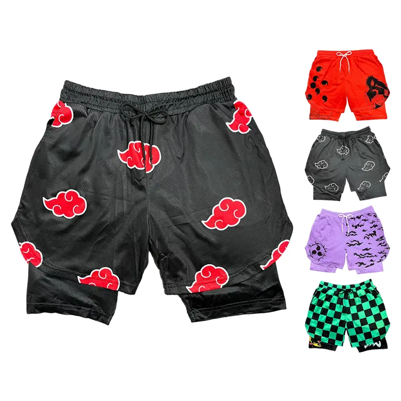 OEM Custom Blank Sommers horts 100% Polyester Sublimation Damen Shorts Jogger Gym Workout Herren Mesh Shorts