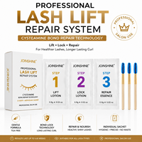 Kit de rehaussement de cils à la cystéamine de qualité supérieure, système de réparation des liaisons pour les yeux sensibles, boucles de cils saines, fourniture professionnelle pour salons, OEM ODM