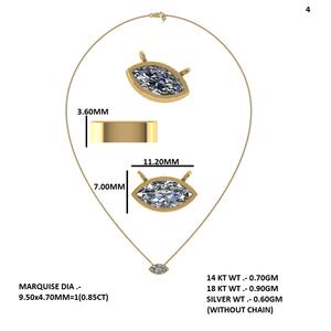 จี้เพชรเพาะเลี้ยงในห้องปฏิบัติการ ตัวเรือนเงิน คุณภาพสูง ออกแบบมาเพื่อความสง่างามเหนือกาลเวลา เหมาะสำหรับใช้ในชีวิตประจำวันและโอกาสพิเศษ - Product Image 5