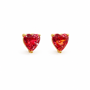 ต่างหูเงินแท้ 925 ยี่ห้อ UM Jewelry รุ่น Sunset Love ประดับพลอยสีปาปาลาชาเพาะเลี้ยงในห้องปฏิบัติการ เหมาะสำหรับงานปาร์ตี้ วันครบรอบ หรือเป็นของขวัญในชีวิตประจำวัน - Product Image 2