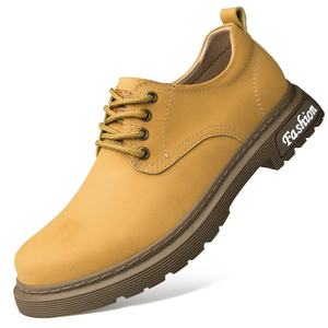 Bottes basses britanniques rétro pour hommes, nouvelle collection automne, style décontracté et professionnel, respirantes, antidérapantes, à lacets - Product Image 1