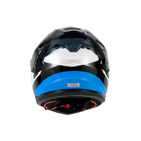 Casque de moto intégral personnalisé en ABS, double visière, certifié ECE R22.06, modulaire, acceptant les commandes OEM - Vente chaude