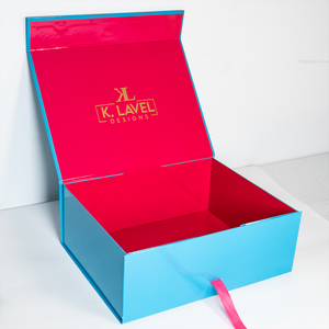 Caja de Regalo Magnética de Lujo Sostenible Certificada con Cinta y Esponja, Caja Rígida de <span class=keywords><strong>Papel</strong></span> con Logotipo Personalizado para Crema Facial - Product Image 4