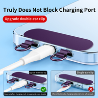 Patch universel pour lanière de téléphone avec anneau en D en acier inoxydable, languette d'attache pour téléphone portable en forme de corde, clip de téléphone en métal