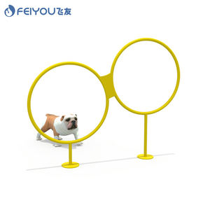 Feiyou <span class=keywords><strong>Chien</strong></span> <span class=keywords><strong>Parc</strong></span> D'attractions Chiot <span class=keywords><strong>Chien</strong></span> Formation Agilité Équipement Kits Chiot Saut Formation Couvert Pet Play Pen Dog Play Fencege - Product Image 2