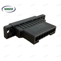 Boîtier de connecteur automobile en plastique PA66 TE Connectivity série 1-178802 Dynamic D-3100, 3 positions, réceptacle, pas de 5,08 mm