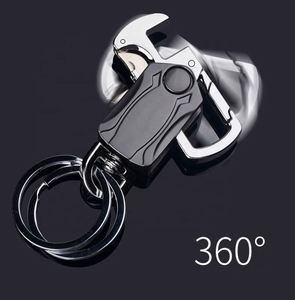Beer Bottle Opener Keychain Multifunctional Alloy Key Ring Car Play <b>Keyring</b> - Product Image 4