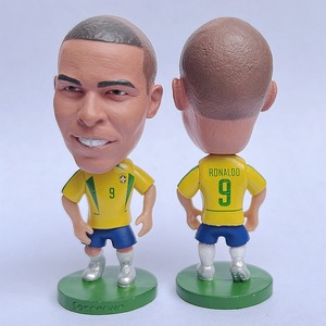 Figurine de collection en PVC de football brésilien, modèle Roneymar Carlos <span class=keywords><strong>Rivaldo</strong></span>, jouet de dessin animé pour bébé, ornements sportifs, échelle 1:12 - Product Image 5