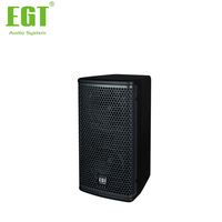 Altavoz de Columna EGT R-440 de 4x4 Pulgadas, Pasivo de Dos Vías, 200W, de Madera, Sistema de Audio para Salas de Conferencias, Instalación Comercial, Iglesia, Exteriores