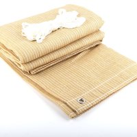 Épaissir Beige extérieur PatioAnti-UV filet d'ombrage filet pare-soleil balcon terrasse abri soleil arrière-cour Pergola Protection solaire auvent