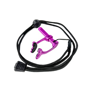 Clip Nasale Regolabile in Alluminio per Immersioni Libere, Stile Coda di Pesce, Multicolore, Portatile, Leggero e Resistente per <span class=keywords><strong>Sport</strong></span> Subacquei - Product Image 4