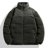 Veste matelassée d'extérieur YAJIANUO personnalisée, veste rembourrée d'hiver, vestes à bulles simples avec fermeture éclair