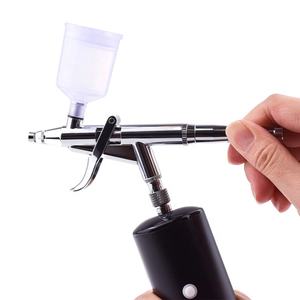 Kit de compresseur d'<span class=keywords><strong>aérographe</strong></span> portable pour peintures murales et projets artistiques à grande échelle, débit d'air élevé - Product Image 2