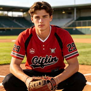 Uniforme de Béisbol Personalizado al por Mayor para Hombre, Impresión de Número y Logotipo del Equipo, Uniforme Transpirable para Equipo o Grupo - Product Image 2