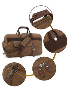 Bolsa de Viaje de Lona con Cierre de Cremallera, Gran Capacidad, Alta Calidad, Duradera y Ligera para Viajes de Larga Distancia y Uso al Aire Libre - Product Image 5